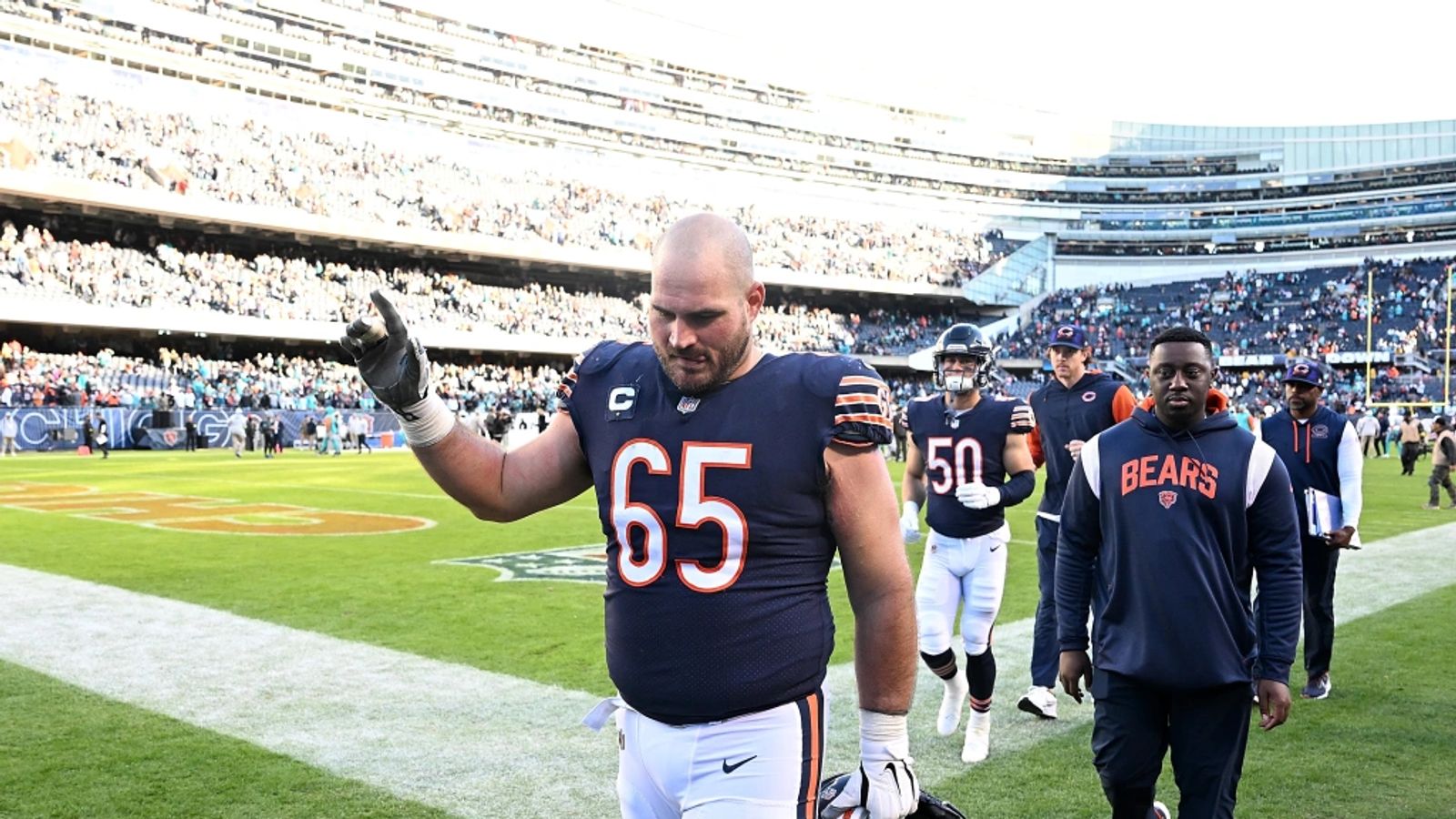 Here S Who S Starting At Each Position Of Bears Ol At Otas